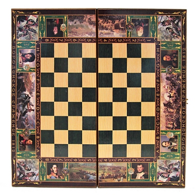 FV-90255  Шахматы, шашки, нарды (3 в 1) 