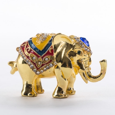 BP-52101 (72)  Индийский слон золотистый 6*3*4см